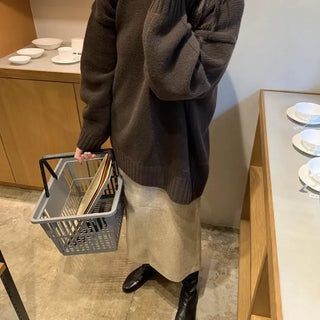 Barneys Knit  Loose-fit Cashmere Wool Knit