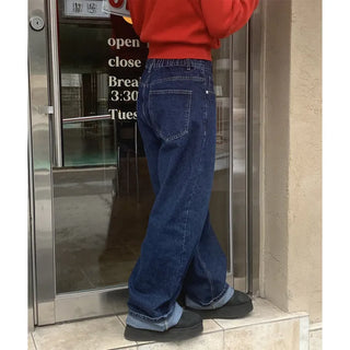 daily wide banding denim