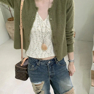 Mood Alpaca Brush Cardigan