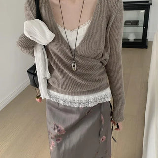 Balletcore Wrap Knit