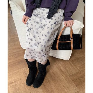 Floral Midi Skirt