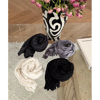 Crinkle Long Scarf
