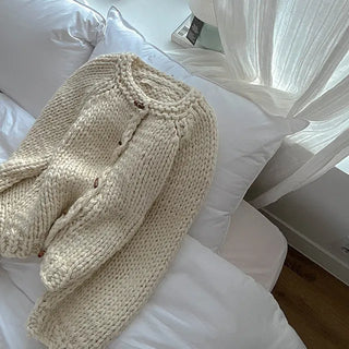 Marshmallow Tteokbokki Hand Cardigan