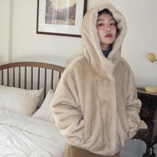 Bea fur hoodie