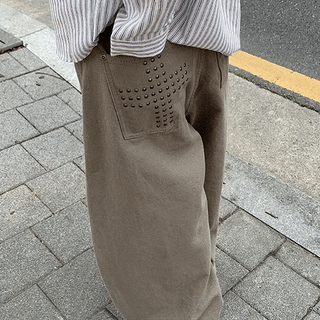 Dera Wide Cotton Pants
