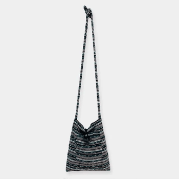 Ponyce Knit Square Crossbody Bag