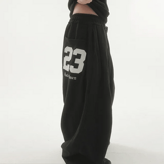 Shadow graphic pants