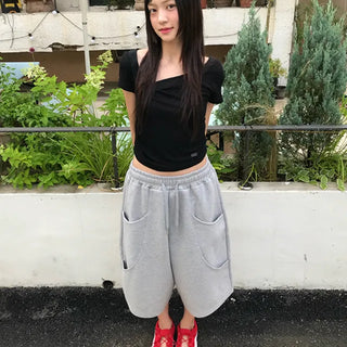 Folding Cargo Bermuda Pants