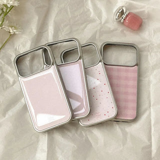 Pink Edition iPhone 18 Pro Galaxy MagSafe Silver Bumper Case