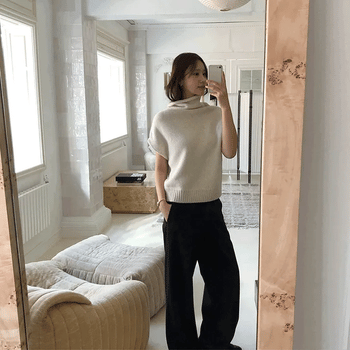 Oha Polo Knit Vest