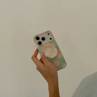 Misty Check iPhone 17 Pro Hard Case