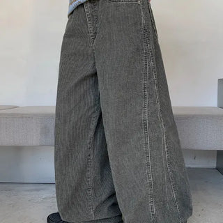 Etoni Corduroy Wide Pants