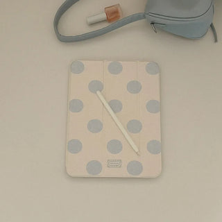 Fabric Big Dot iPad Pro Air 13/11 Clear Separable Cover Case