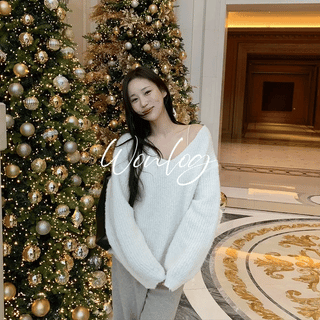 Ailey Wool V-neck Knit