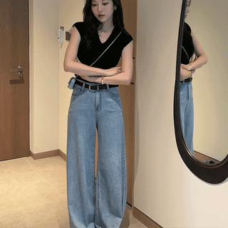 Clarry Linen Denim Pants