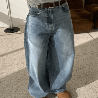 DOUBLE Back Pocket Wide Pants