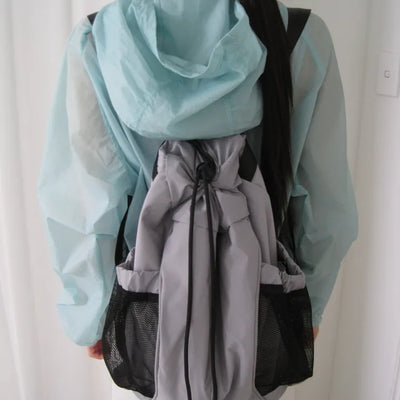 Nylon Mesh String Backpack