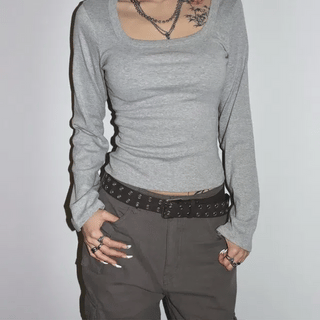 LAYERED Drape Long Sleeve Tee