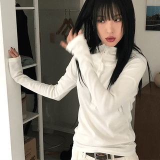 Finger snap hoodie