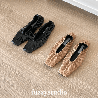 Didier Leopard Print Mary Jane Flats