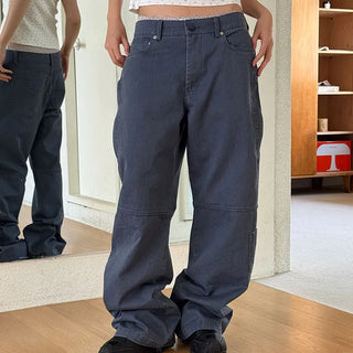 (UNISEX) Dyed Zipper Pants (2 colors)