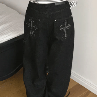 Cross Cotton Wide Pants