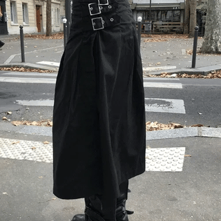 Monet Belted Long Skirt