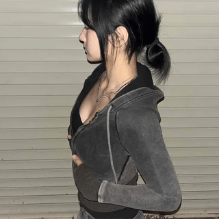 LIT Slim Fit Zip-up Hoodie
