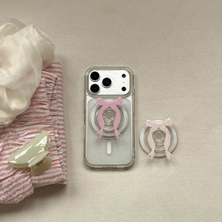 Ribbon Flow iPhone MagSafe Grip Talk Holder Acrylic