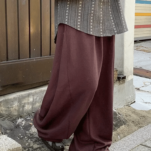 Coent Keyring Elastic Waist Training Balloon Wide Pants