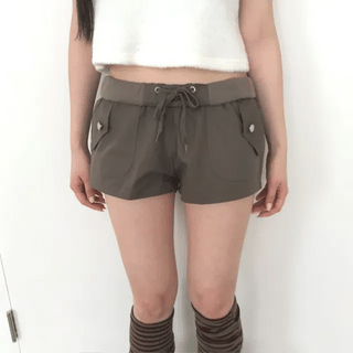 Pumpkin Layered Shorts