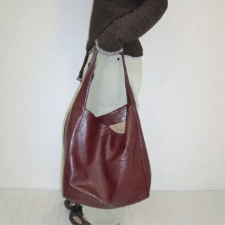 Dejou Soft Leather Shoulder Bag