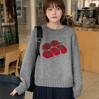 Setter Raglan Tomato Round Knit