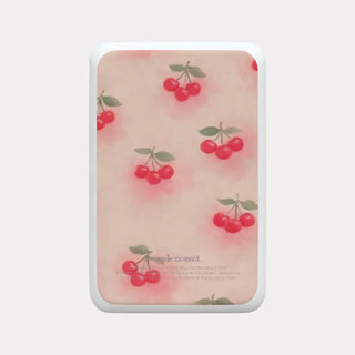 Blur Cherry MagSafe 500mAh Power Bank iPhone Wireless Charging