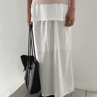 Loin Flower Long Skirt (2 colors)