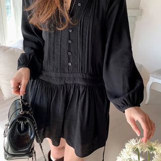 Use pintuck dress