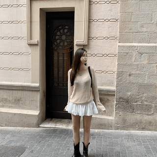 Pokey Shirred Skirt