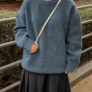 Ryukin Color Mix Wool Round Knit