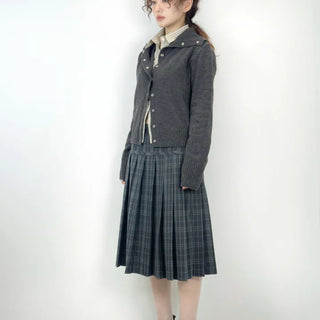 Griel pleated skirt