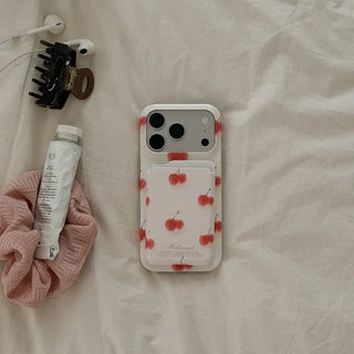 Hazy Cherry MagSafe Hard Phone Case for iPhone 17 Pro