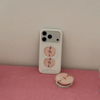 Fresh Apple Half iPhone MagSafe Grip Talk Holder Acrylic