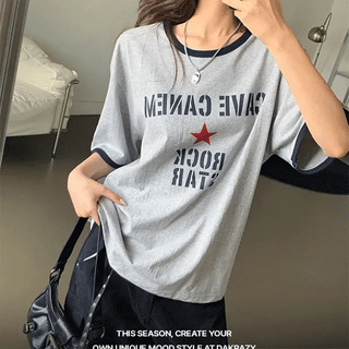 Star Ringer Oversized Short Sleeve T-shirt