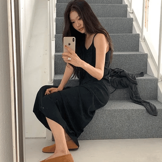 Riwell Soft Cotton Daily Sleeveless Dress