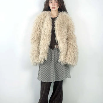 Roan check skirt