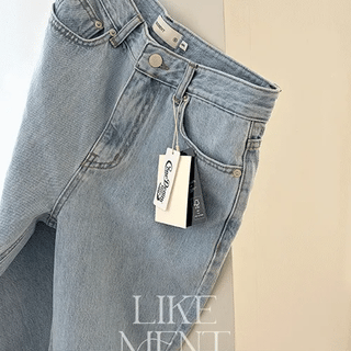 LIKEMENT Code Premium Cone Light Blue Wide Denim