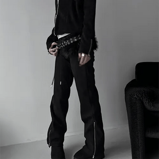 leather belt leggings pants