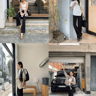 Hiyas Cooling Yoru Curved Slacks