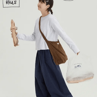 Renu Ribbed Round Cropped Long Sleeve Tee