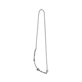 Silver Ball Chain Necklace