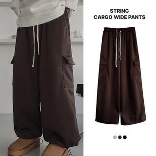 Very String Cargo Wide Pants